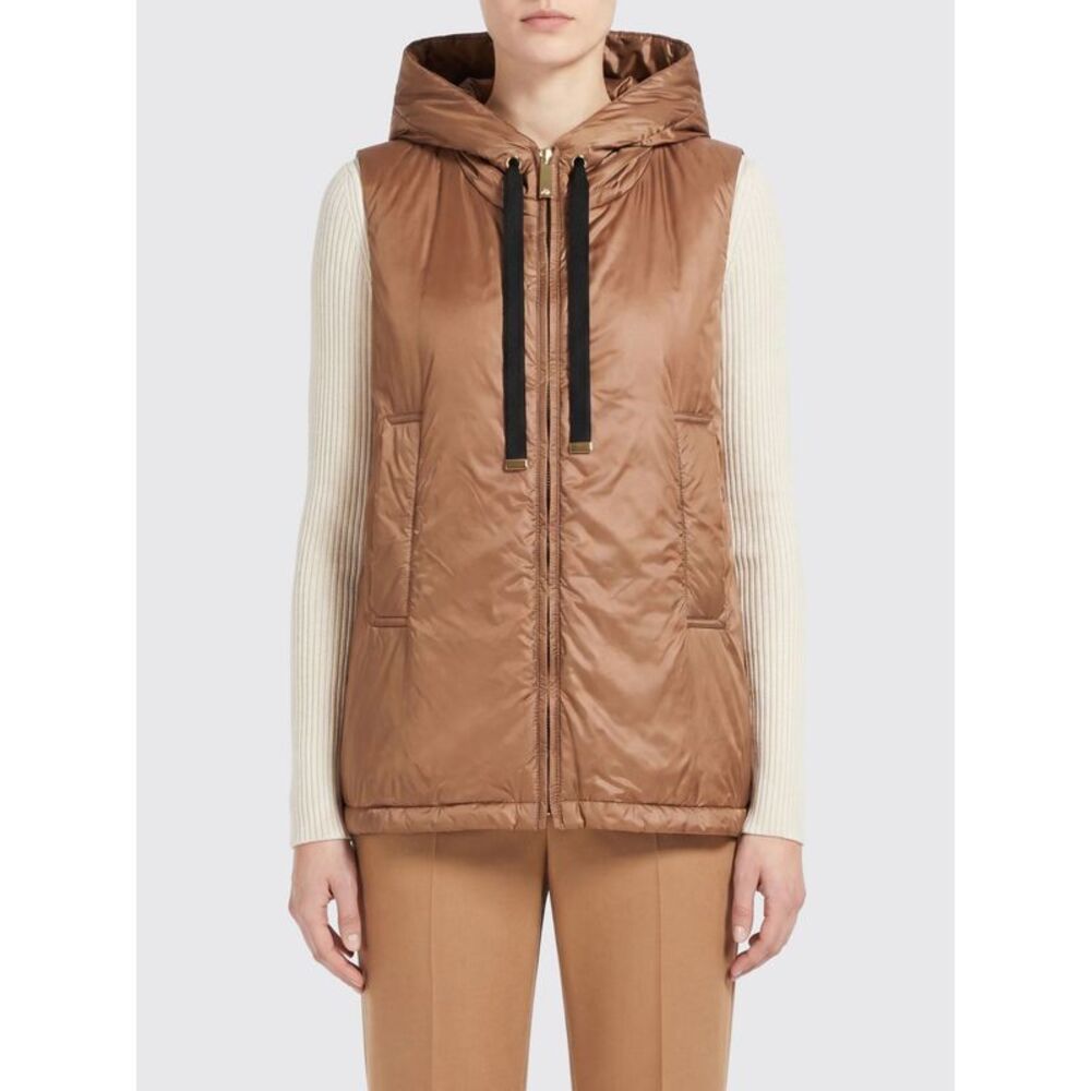Max Mara The Cube Waistcoat Woman Beige